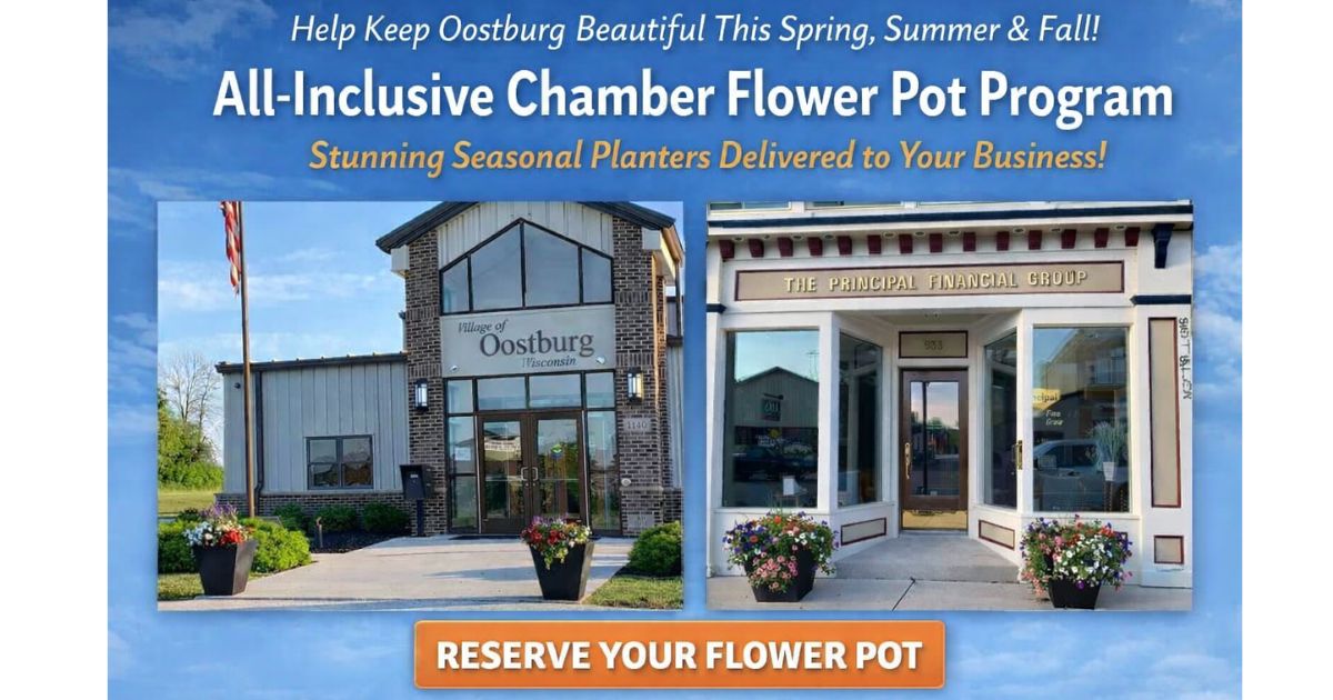 Oostburg Chamber flower pots