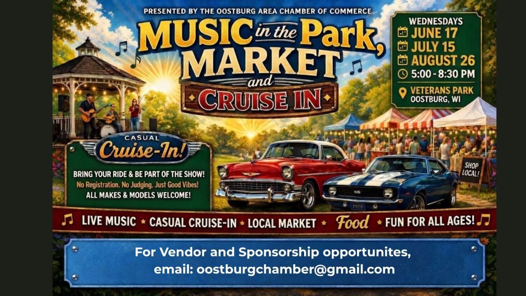 Music in the Park, Market and Cruise-In